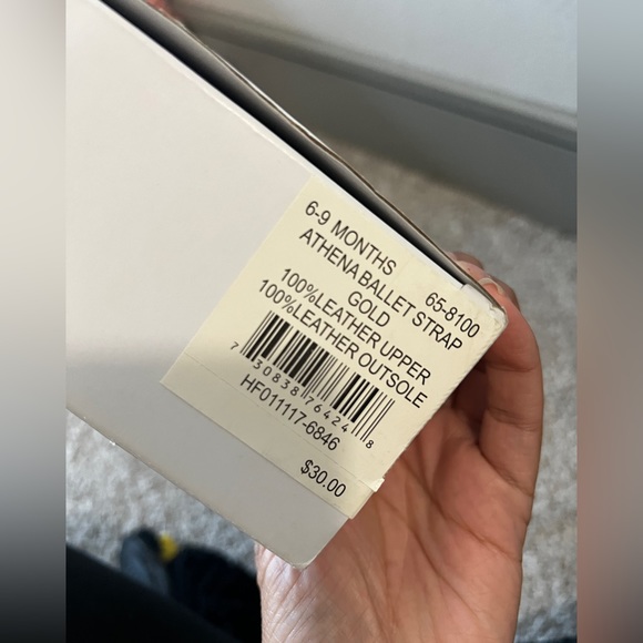 gold ballet flats - Picture 2 of 2